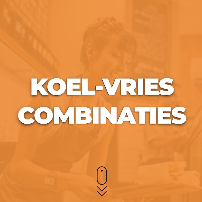Koel-Vriescombinatie Kopen of Leasen? HorecaXL is dé groothandel van Nederland en België voor al uw koelingen