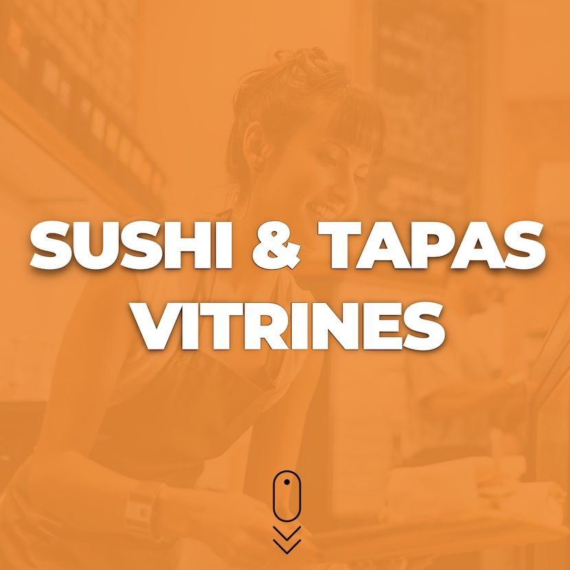 Sushi- en Tapas Vitrines HorecaXL